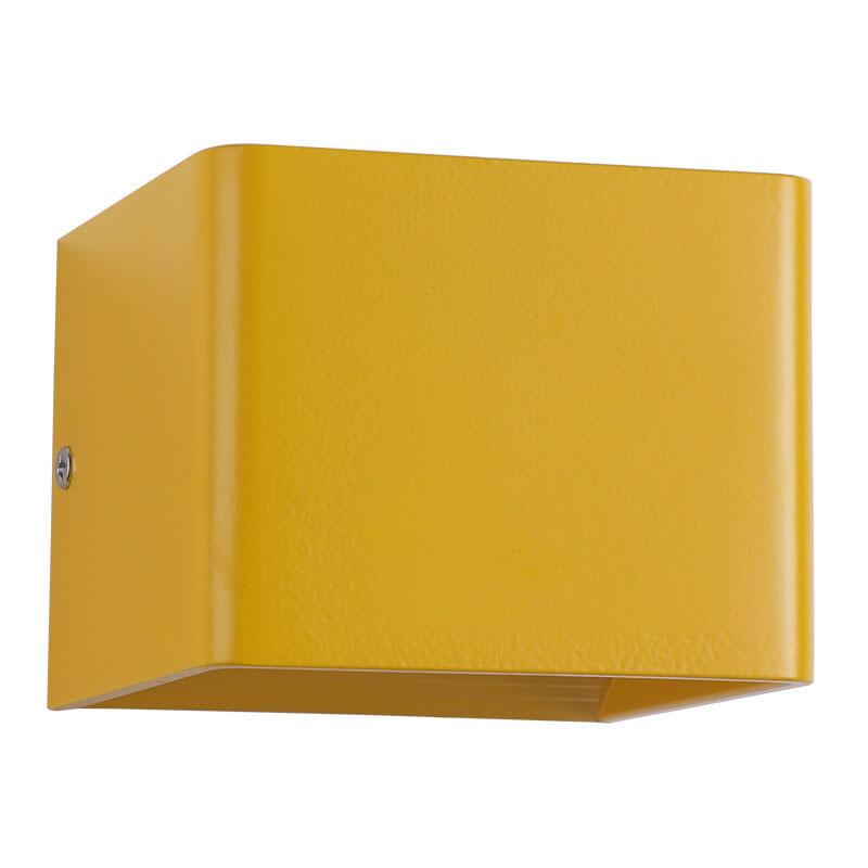 LuminSquare - Square Mini Wall Lamp in Aluminum