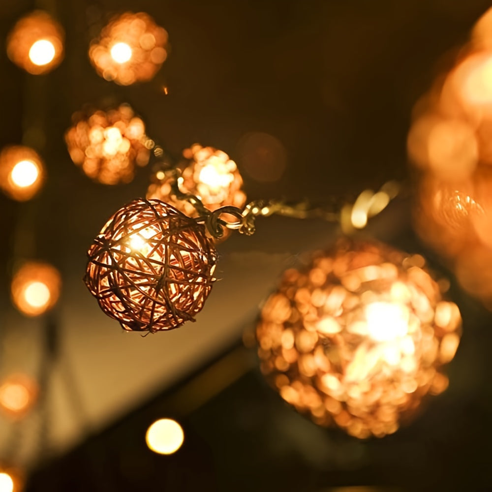 LuxAura – Elegant String Lights with 2m LED