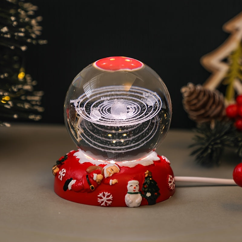 CrystalLight – Elegant USB Crystal Table Lamp