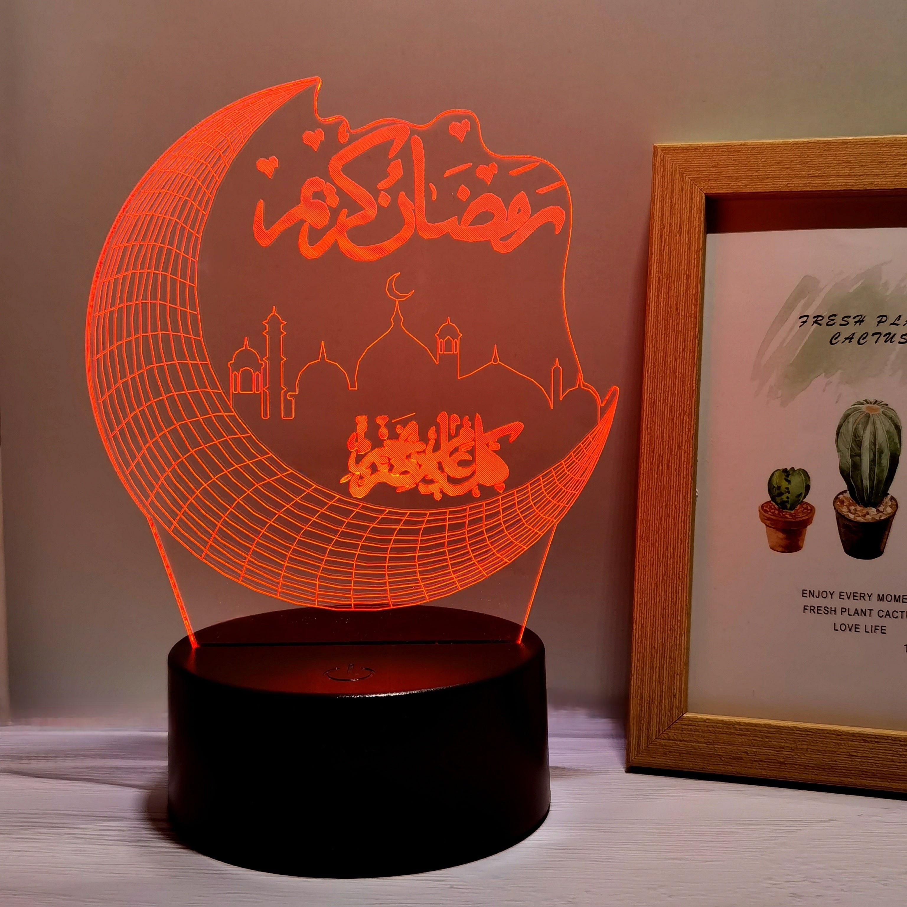 MoonPalace - 3D Colorful Night Light Touch