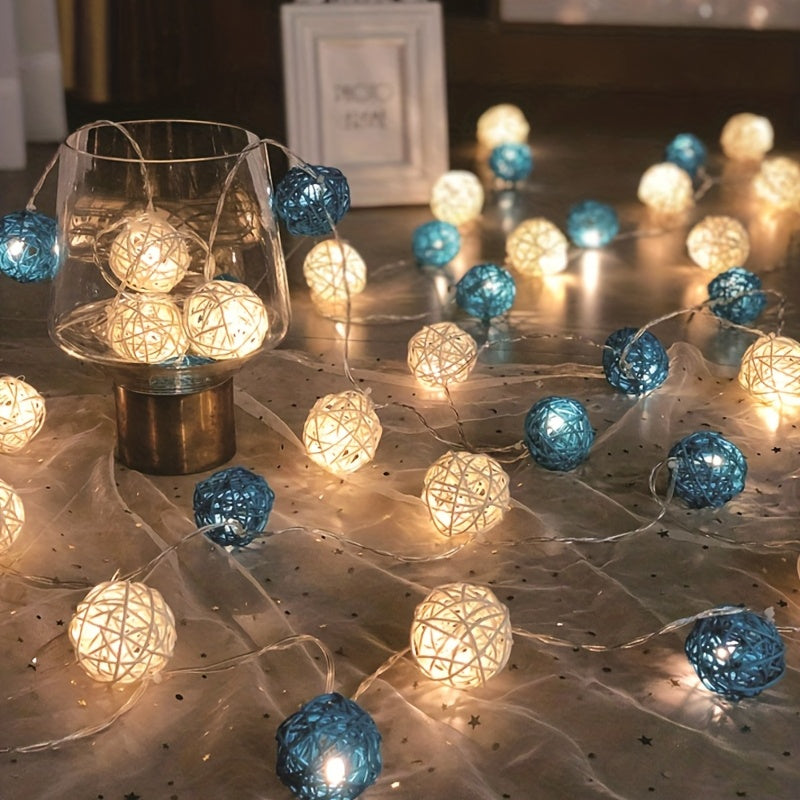LuxAura – Elegant String Lights with 2m LED