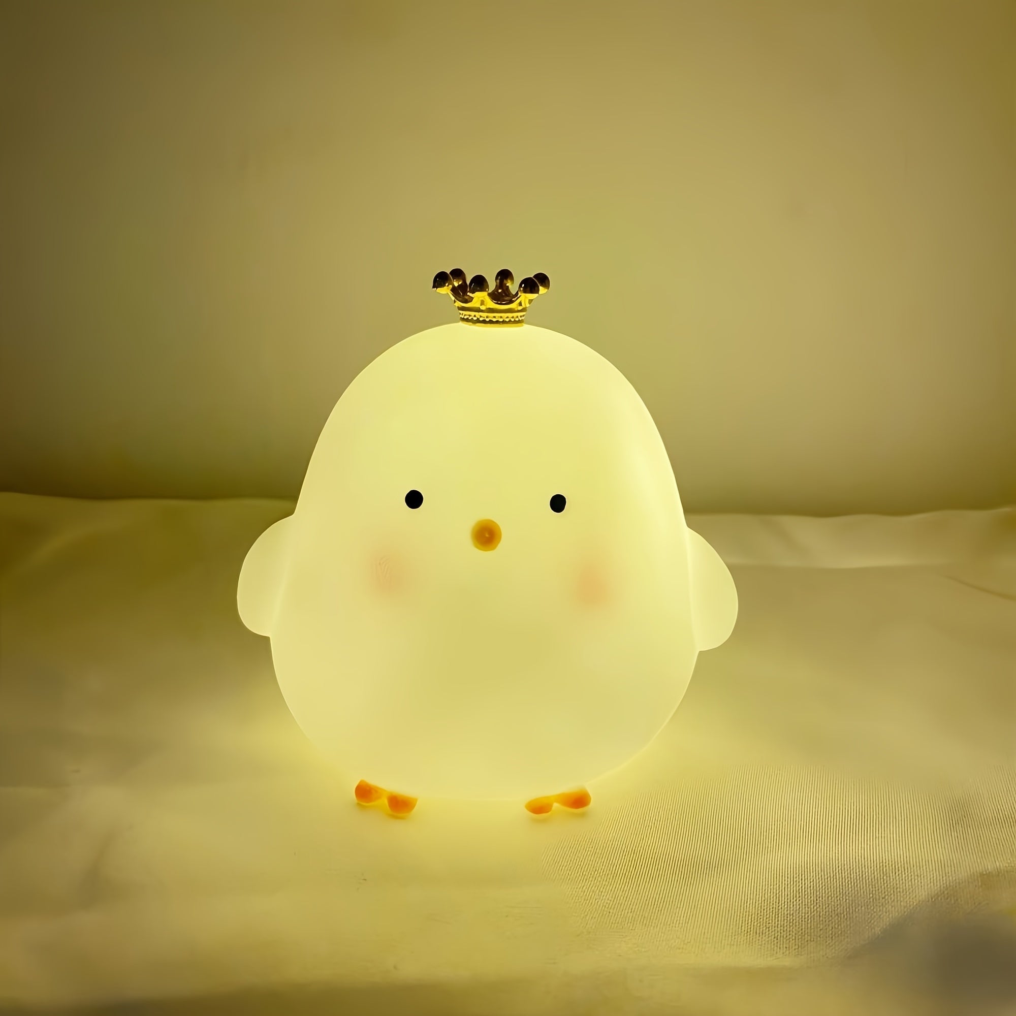 Glowing Chick - Elegant LED Table Lamp with Wellness Light