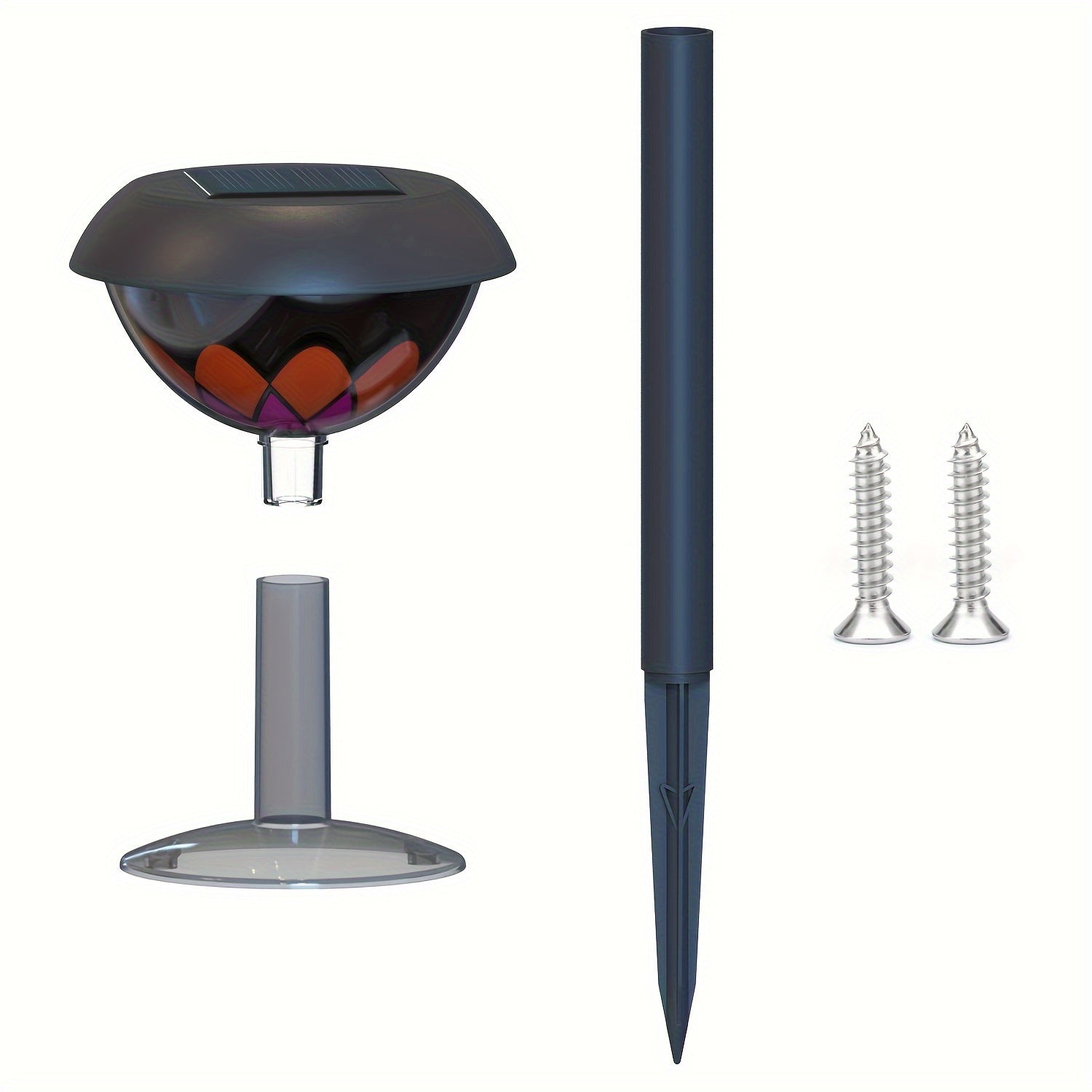SolarBloom Lamp – Solar Table Lamp with Floral Design
