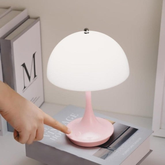 Rose Light - Charming Retro Table Lamp with Dimmable LED