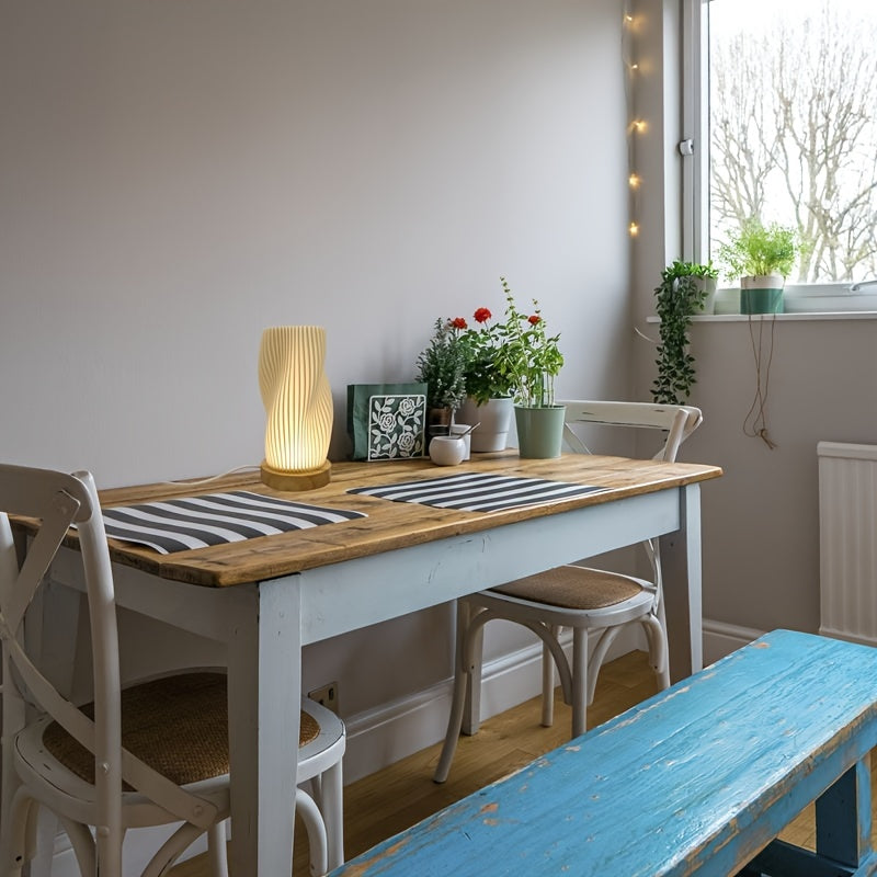 CozyLight – Dimmable LED Night Light with Wood
