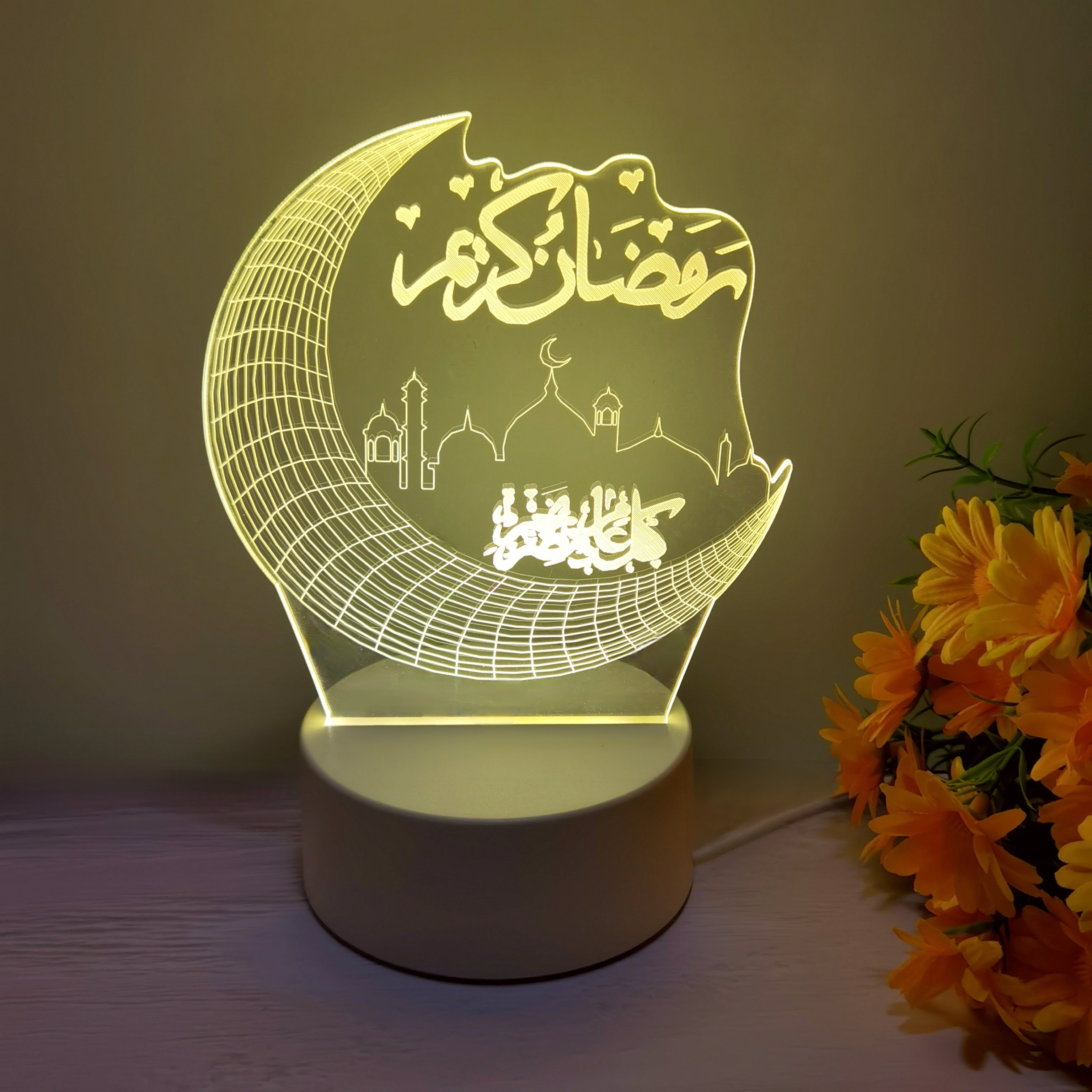 MoonPalace - 3D Colorful Night Light Touch