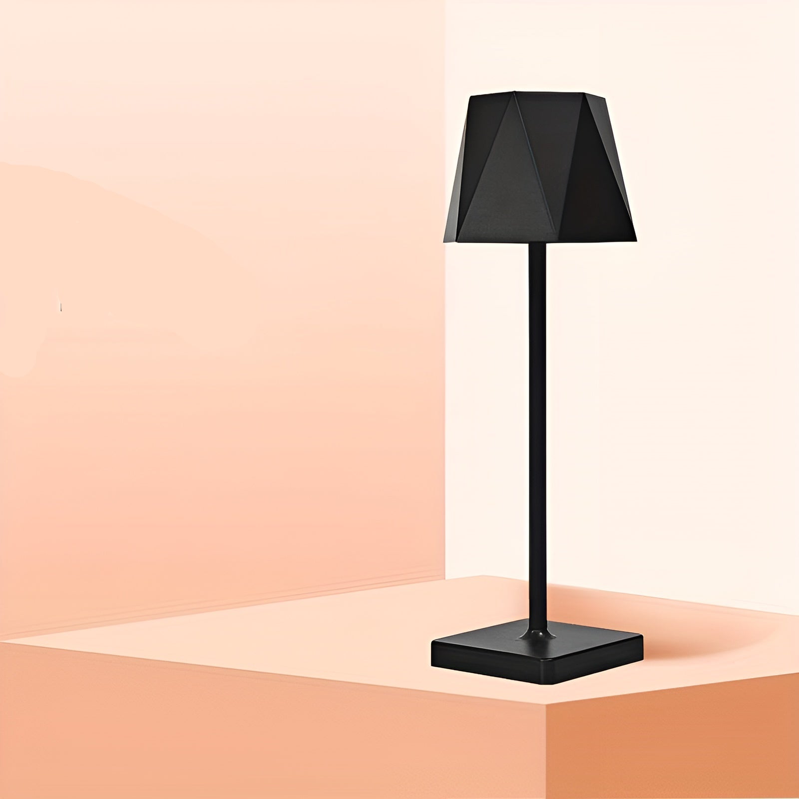 Elegant Retro LED Table Lamp - Wireless & Rechargeable