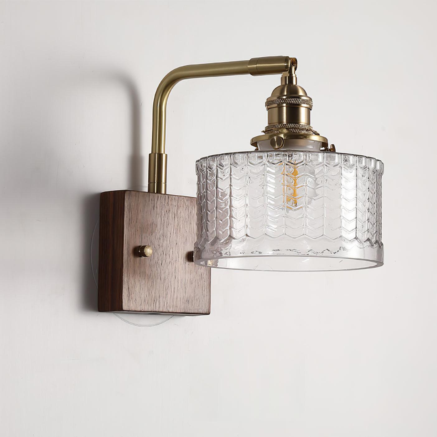 SerenLight - Elegant Wall Lamp with Glass Scale