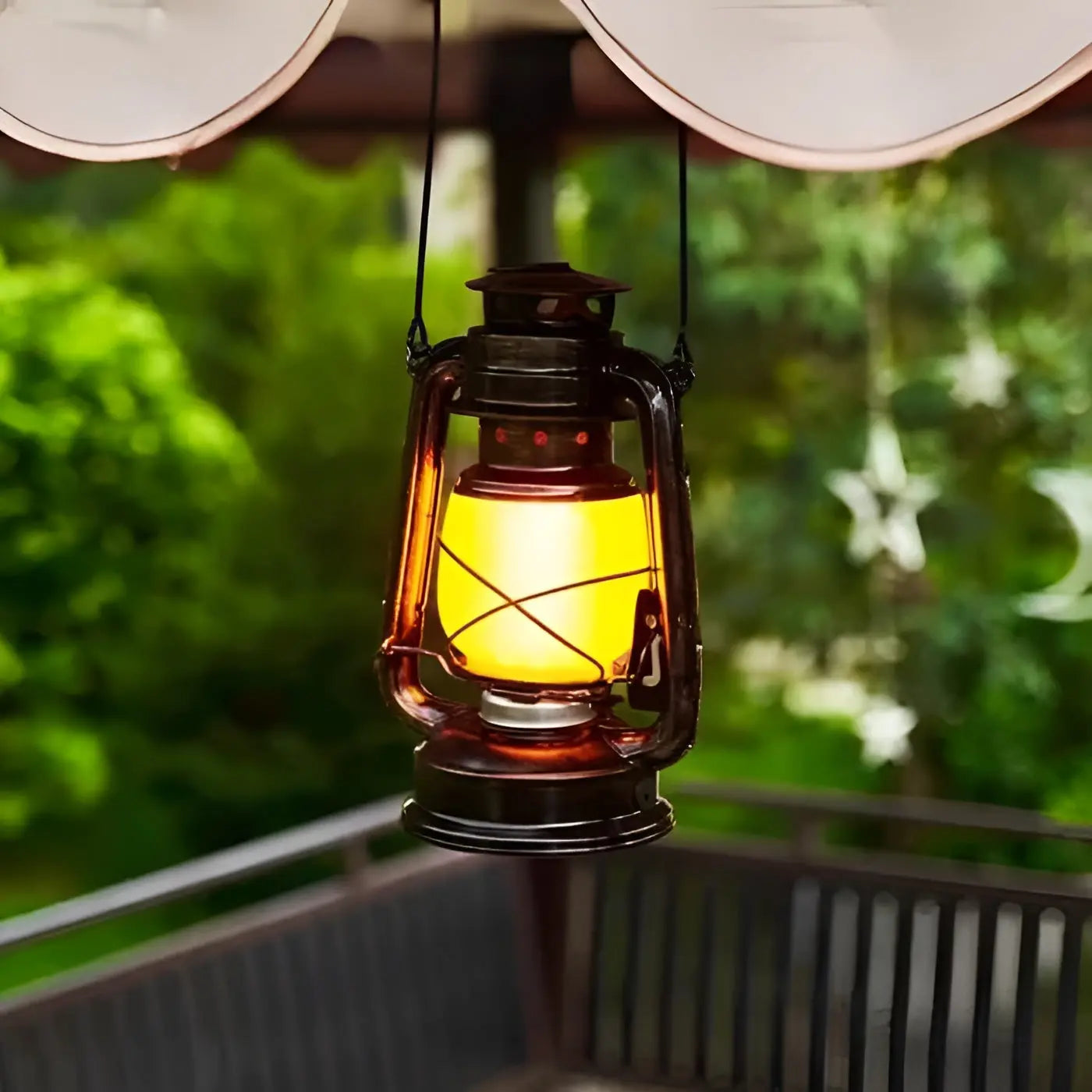 Industrial LED Pendant Lamp - for Atmospheric Evenings & Outdoor Use