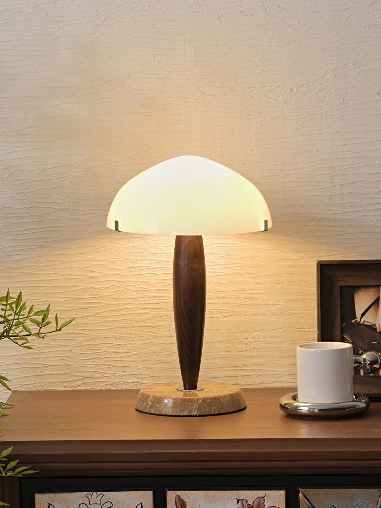 HeritageGlow Board - Tidös table lamp with Lyxiga material
