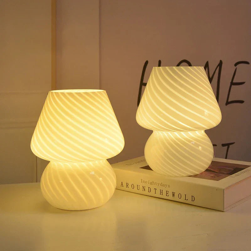 Luxurious Murano Glass Table Lamp - Elegant and Unique