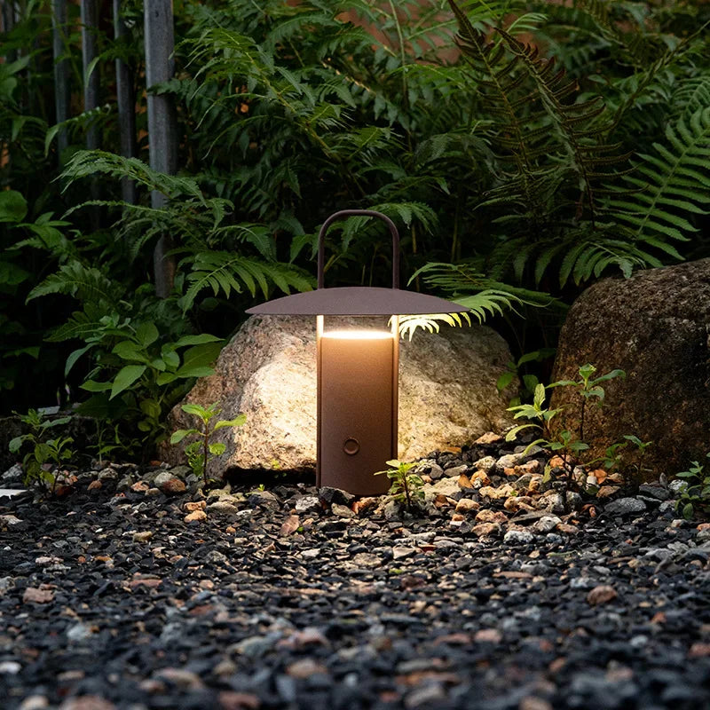 LumeGuard - Elegant Wireless Desk Lamp with Touch Control