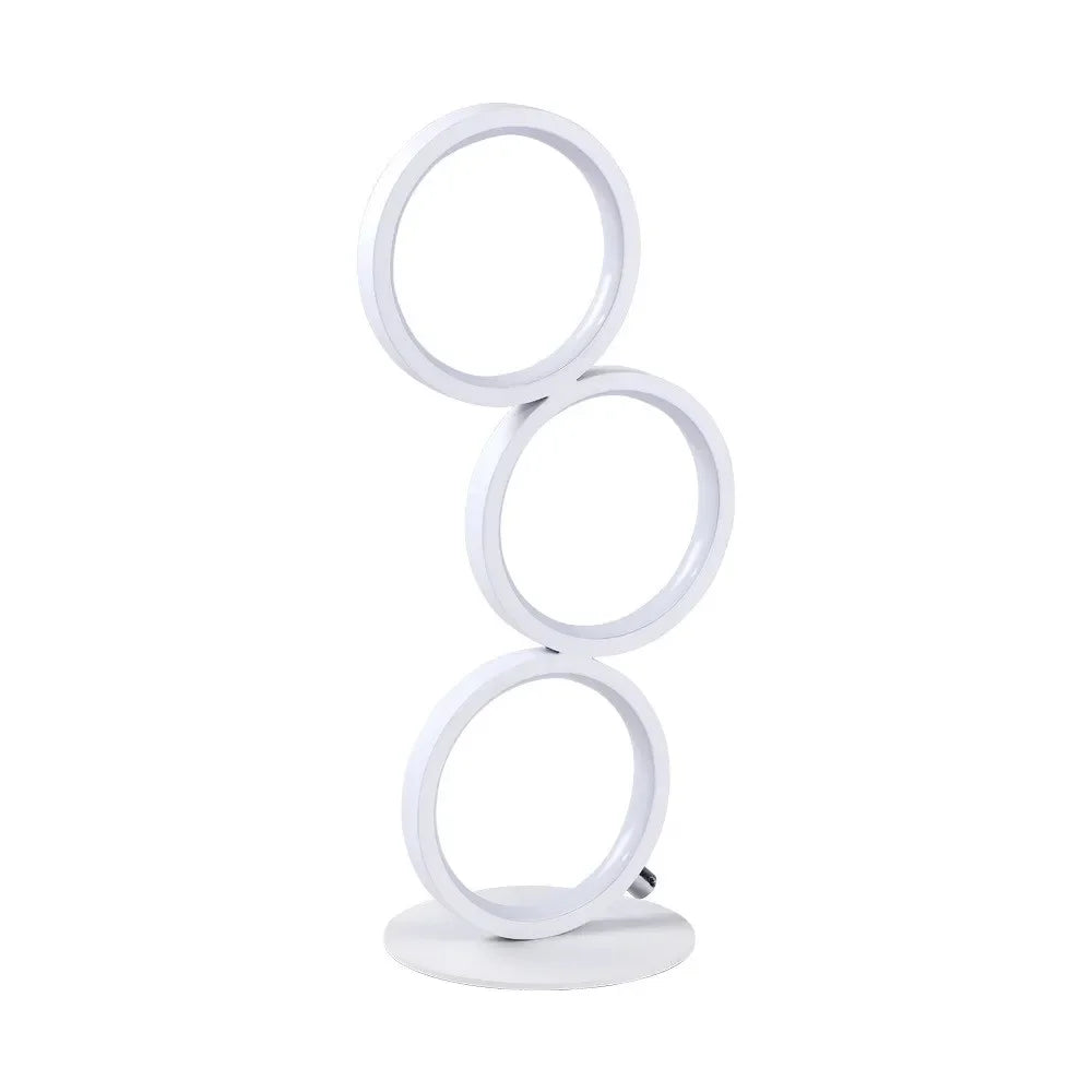 TricolorLuxe - Elegant Reading Lamp with Adjustable Light