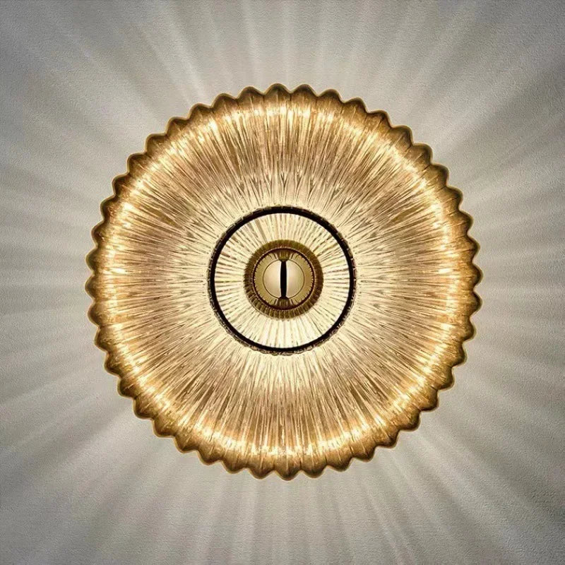 Luminous Glass – Elegant Glass Wall Lamp for Atmospheric Lighting