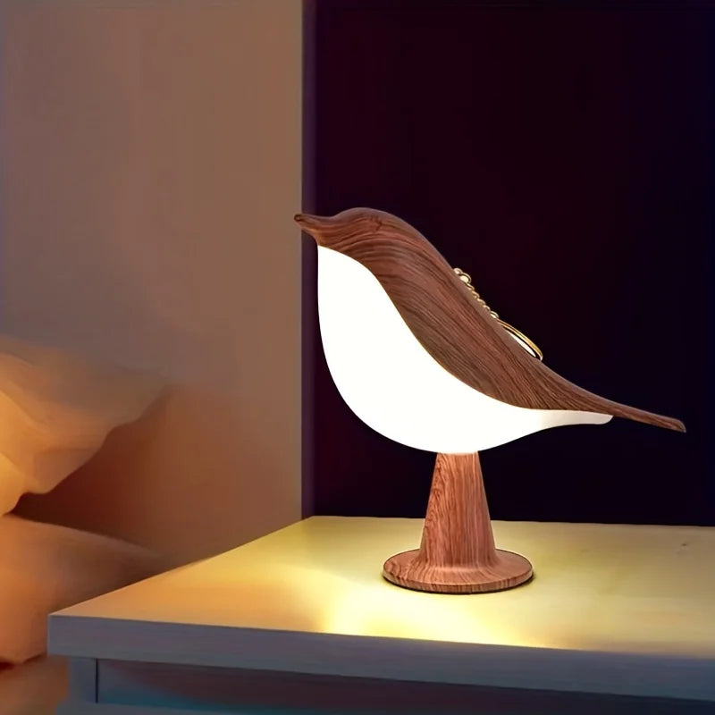 Playful Bird Night Light – Touch Control & Adjustable Light Colors