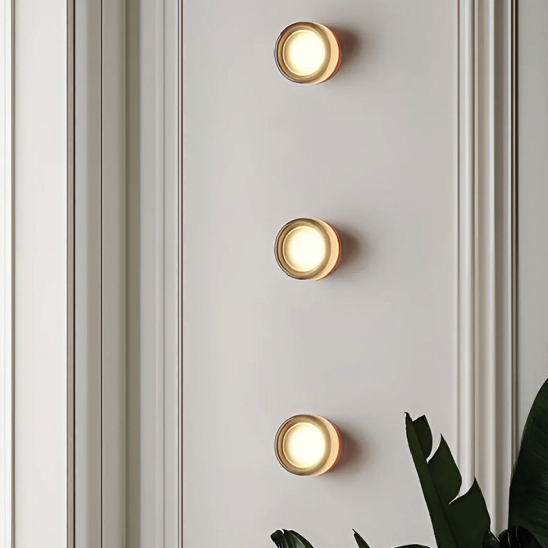 DimpleWall – Elegant LED Wall Lamp for Atmospheric Lighting