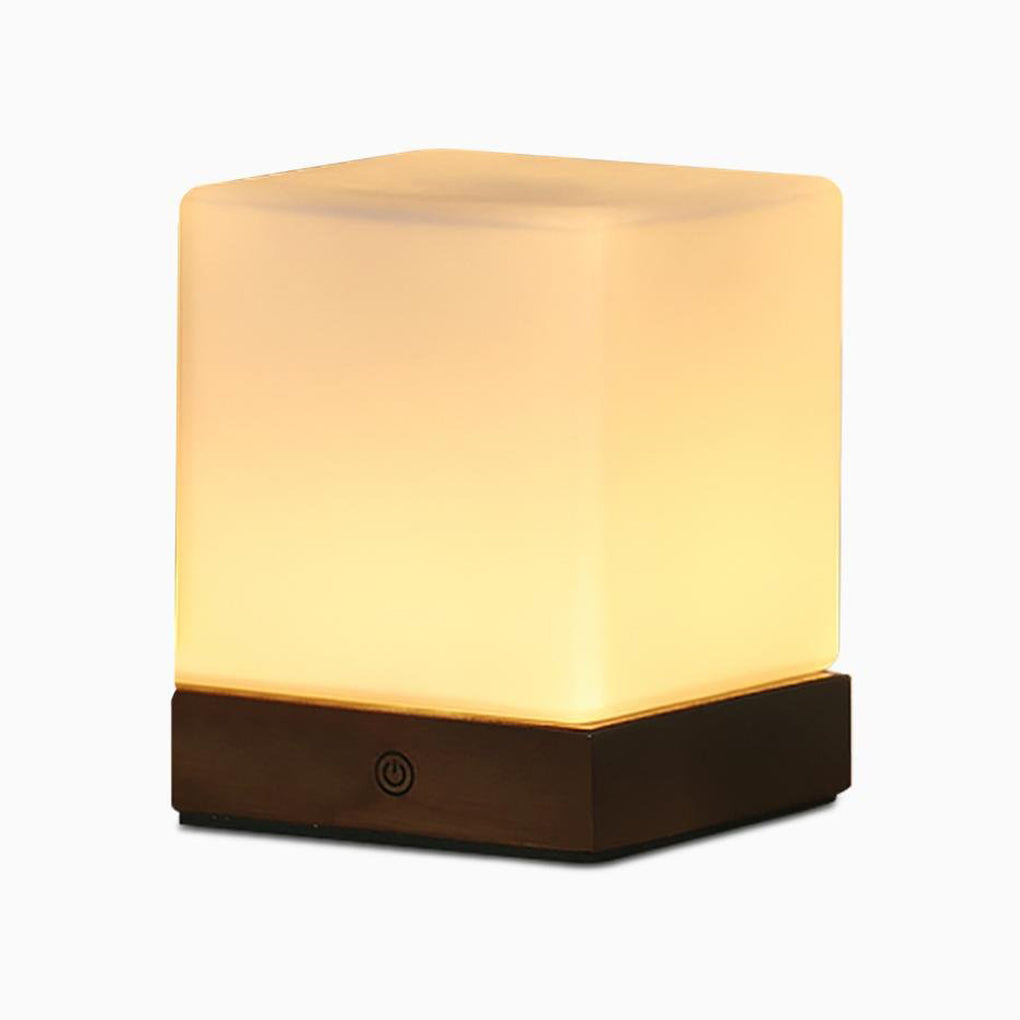 Radiant Cube Wireless LED Table Lamp – Modern and Energy Efficient