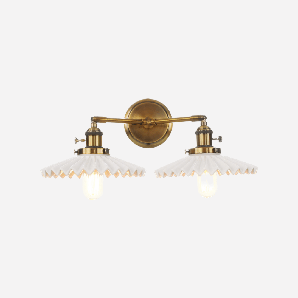 ElegantGlow – LUXURY Ceramic Wall Lamp with Double Lighting