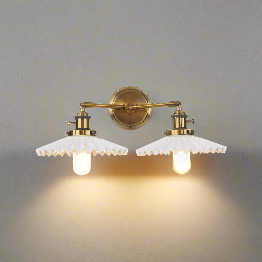 ElegantGlow – LUXURY Ceramic Wall Lamp with Double Lighting