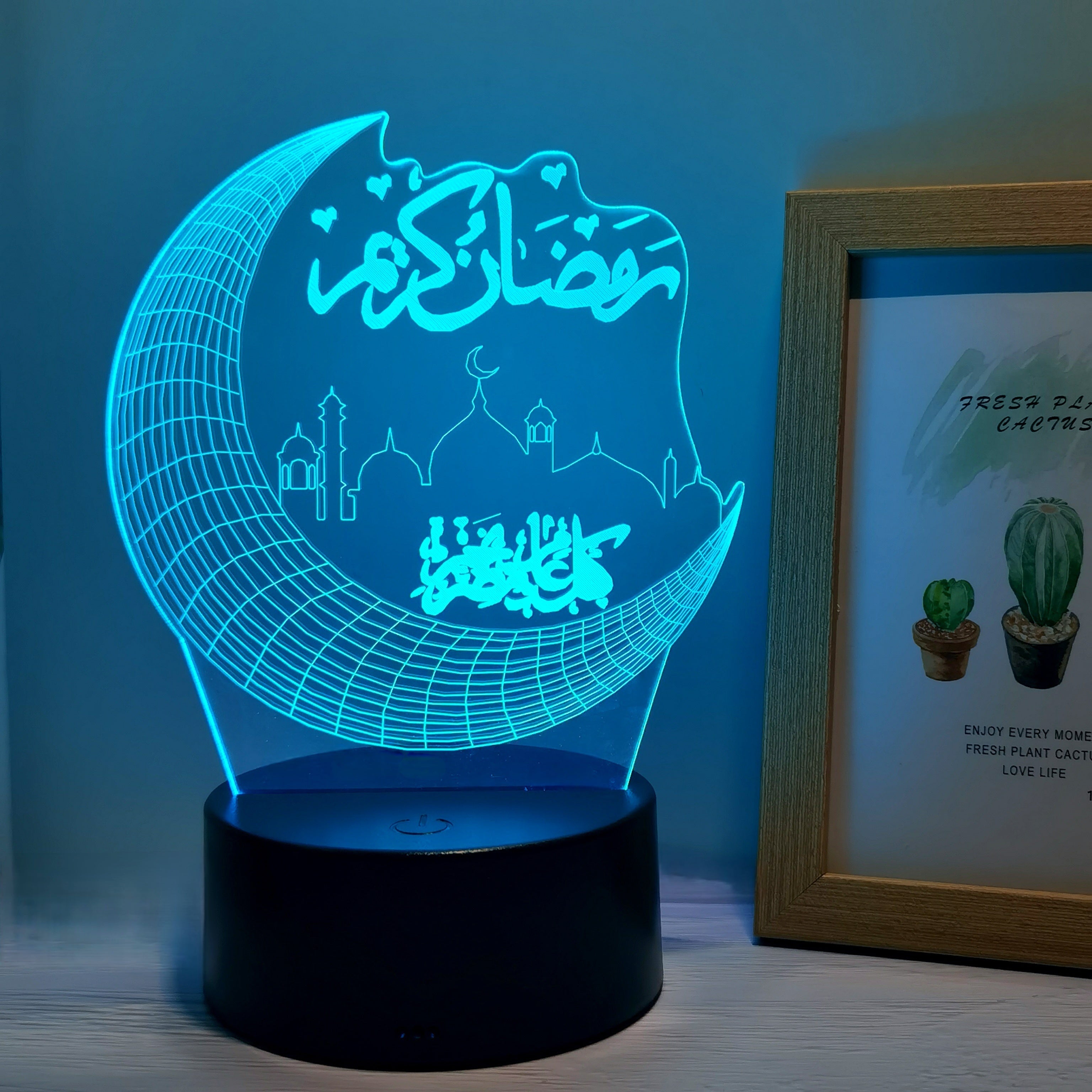 MoonPalace - 3D Colorful Night Light Touch