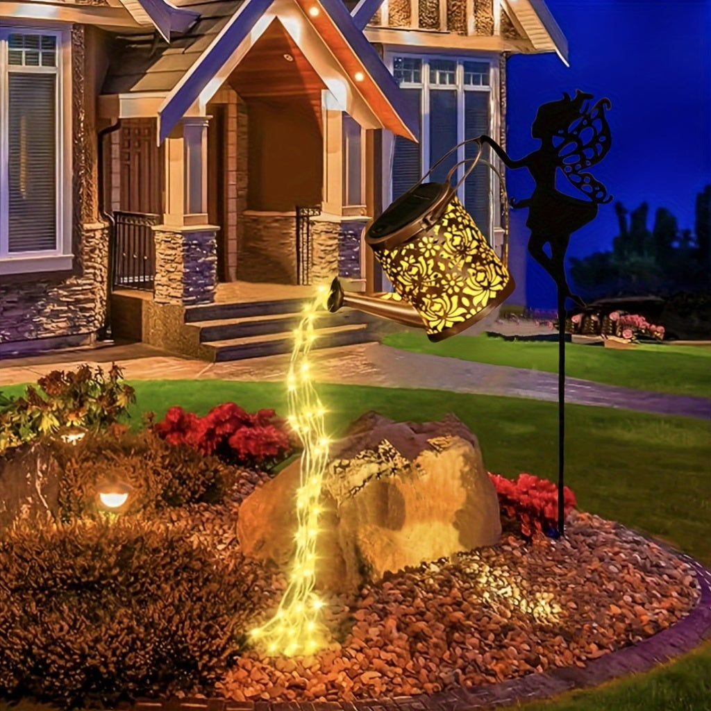 SolarSprinkle – Captivating Solar Sprinkler with Lighting