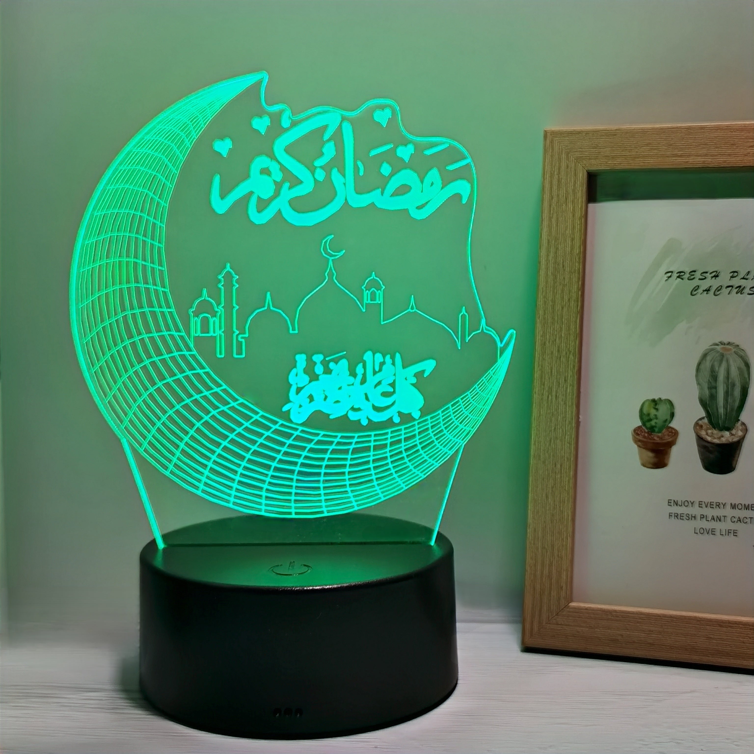 MoonPalace - 3D Colorful Night Light Touch
