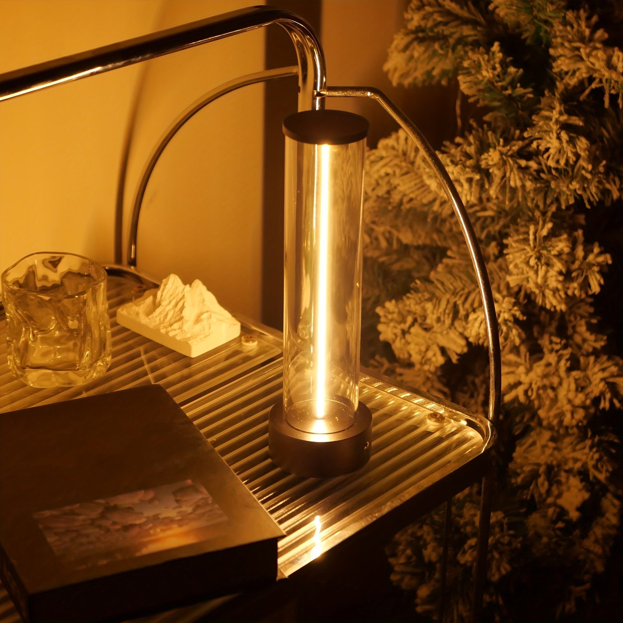 TouchLume – Wireless LED Table Lamp with USB