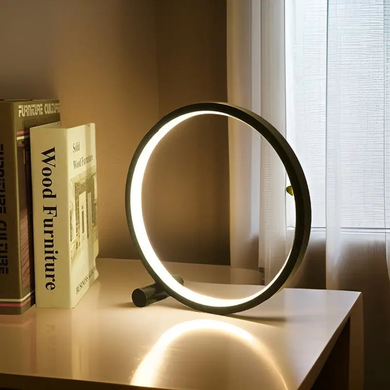 Halo Glo Touch LED Table Lamp – Modern Dimmable USB Desk Lamp