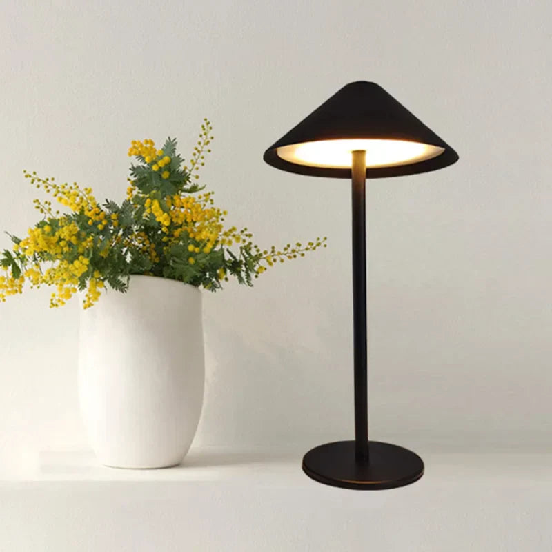 GoLumina Rechargeable LED Desk Lamp – Cordless Dimmable Modern Table Lamp for Home Office & Bedroom