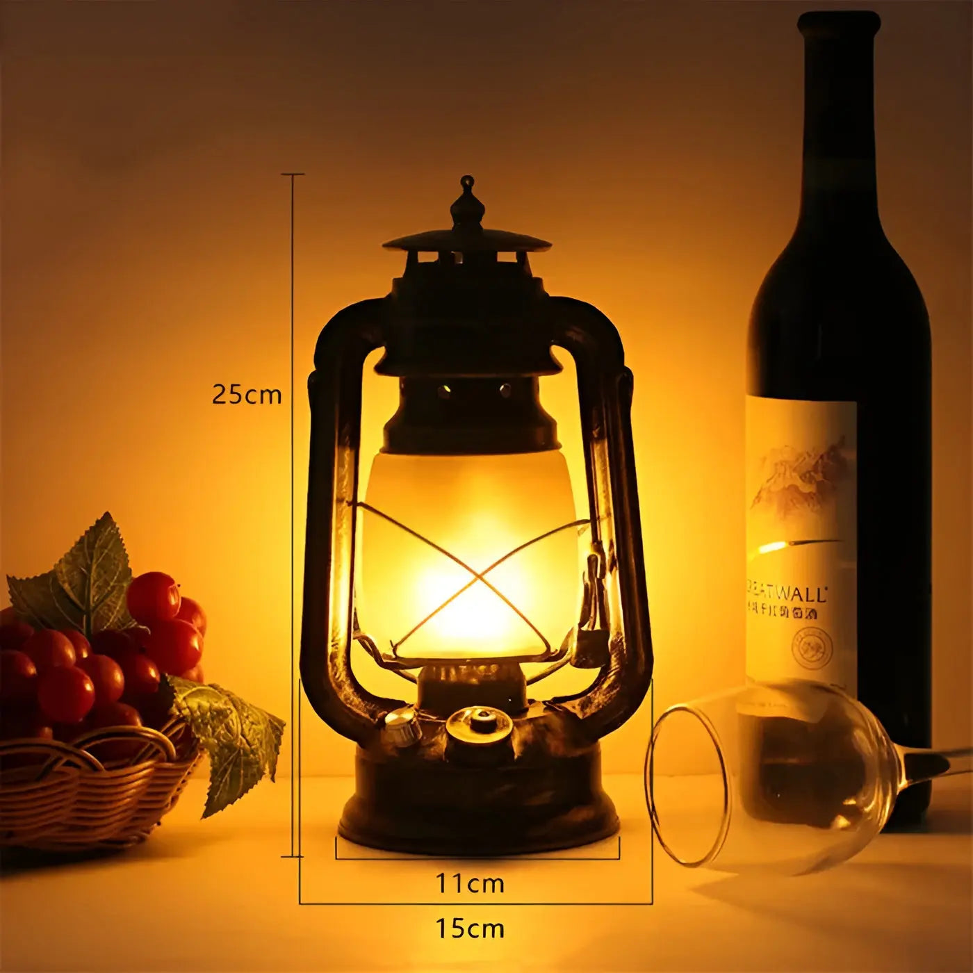 Industrial LED Pendant Lamp - for Atmospheric Evenings & Outdoor Use