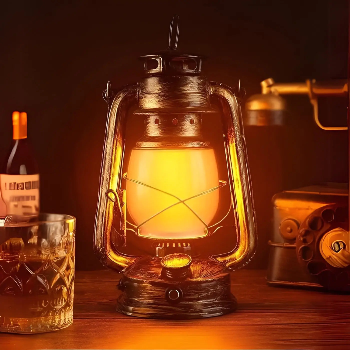Industrial LED Pendant Lamp - for Atmospheric Evenings & Outdoor Use