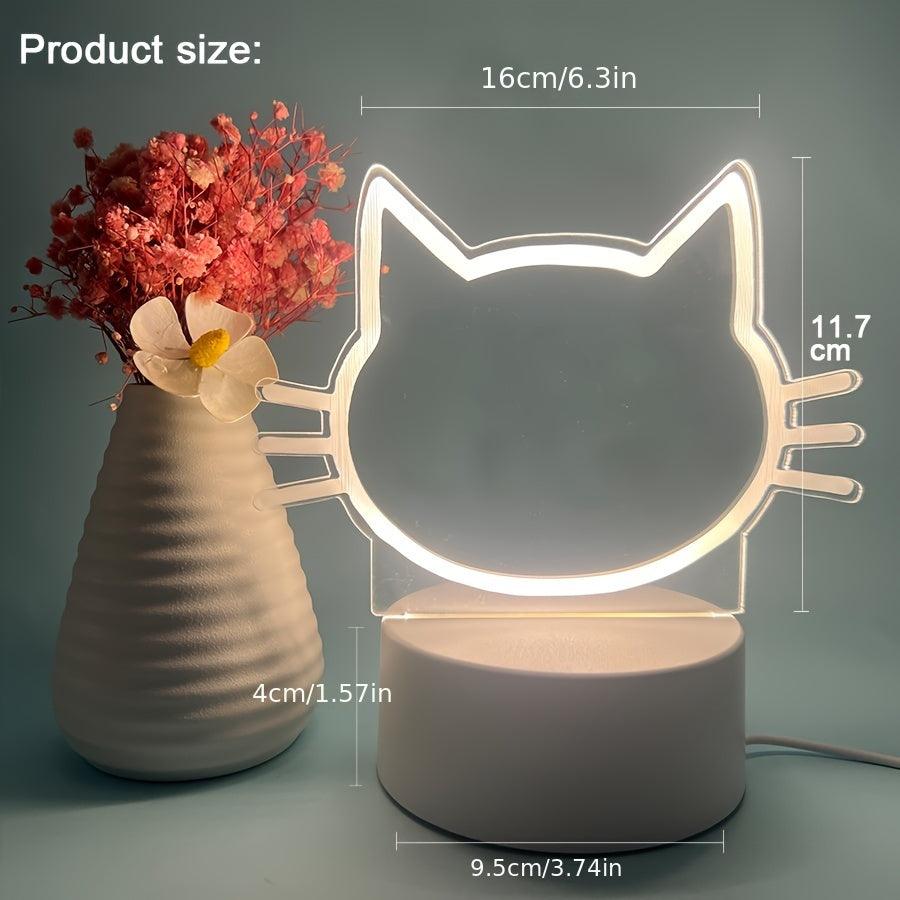 WriteLight Lamp - Creative LED Night Light with Writing Option