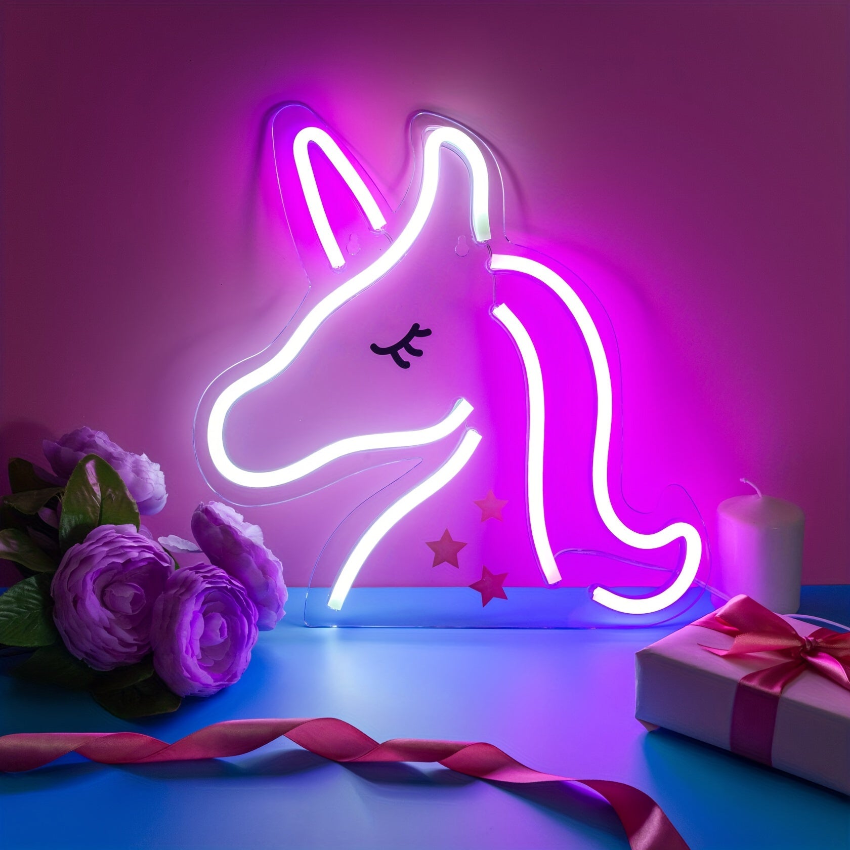 NeonMagic Light – Magical Pink LED Wall Lamp