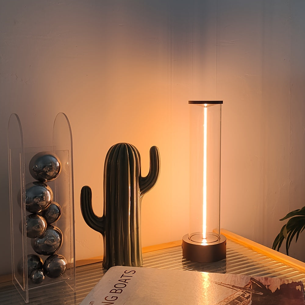 TouchLume – Wireless LED Table Lamp with USB