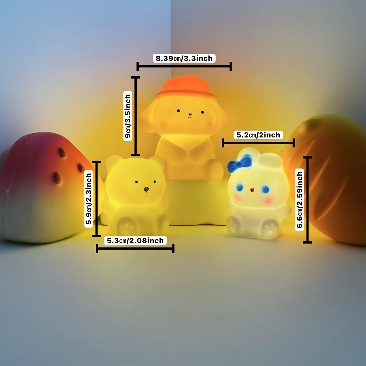 ValpGlow Lamp - Cute LED Night Light for Children