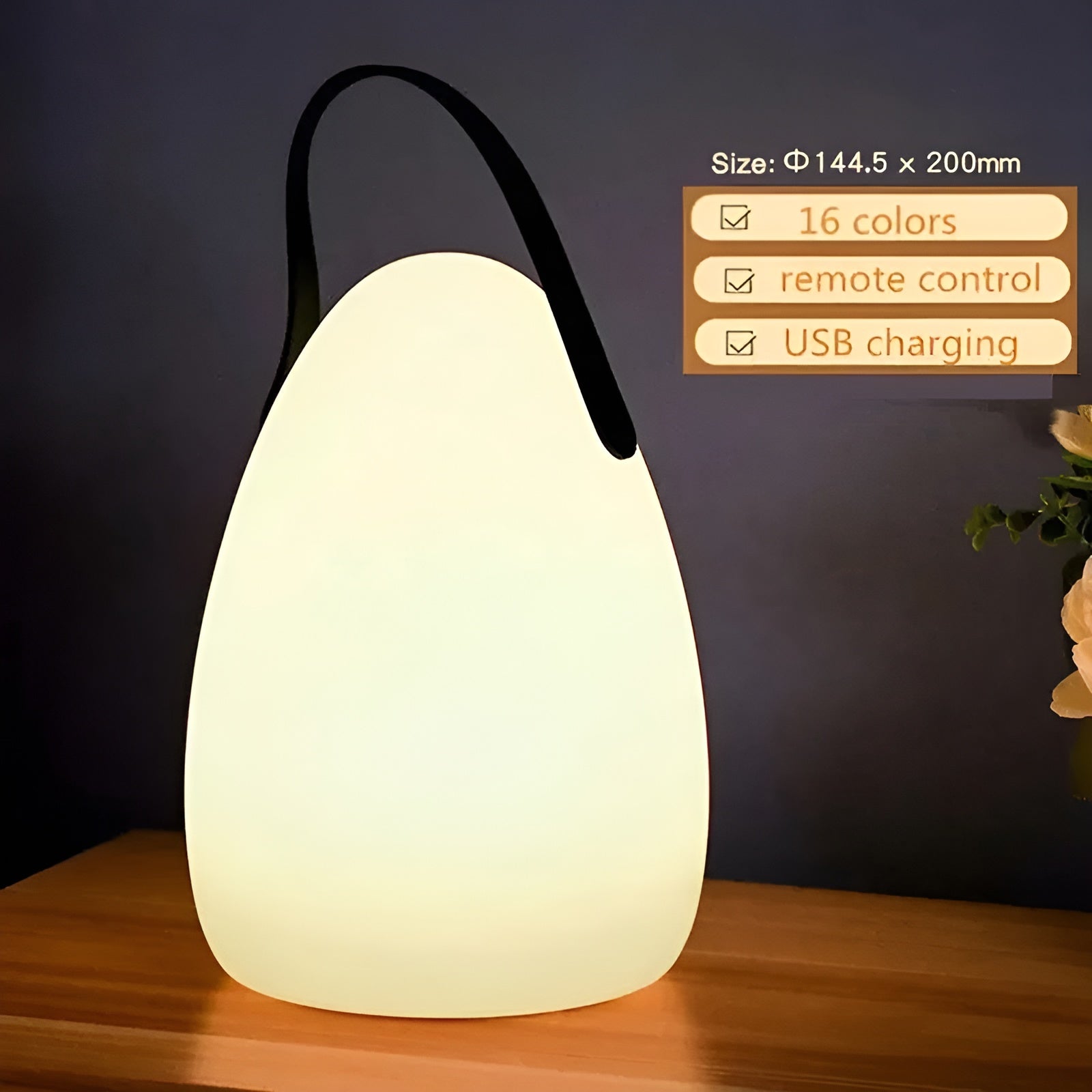 LuminaGlow Luxury LED Lighting – Portable and Waterproof with 16 Colors