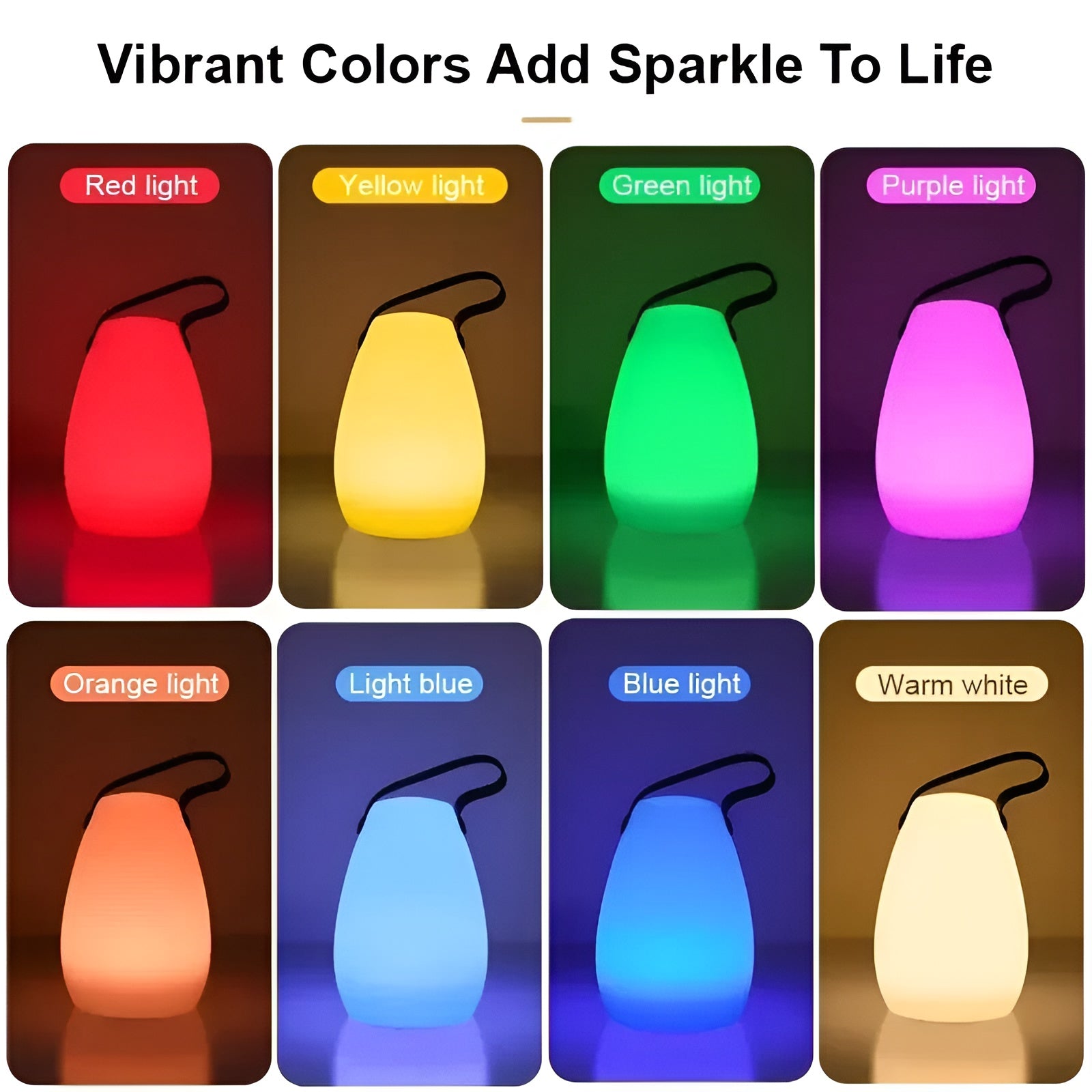 LuminaGlow Luxury LED Lighting – Portable and Waterproof with 16 Colors