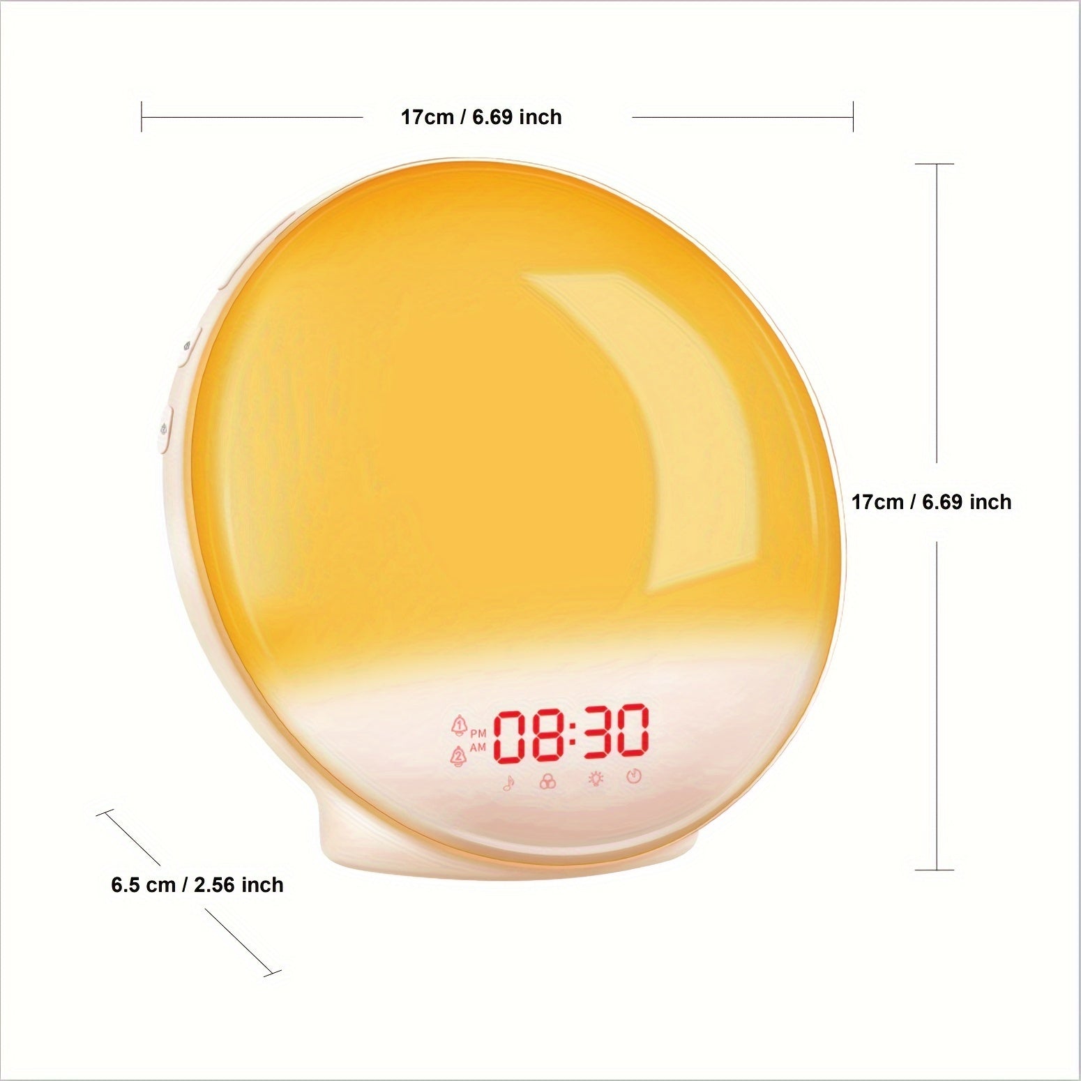 AlarmGlow – Smart Solar Light with Dual Alarm Clock