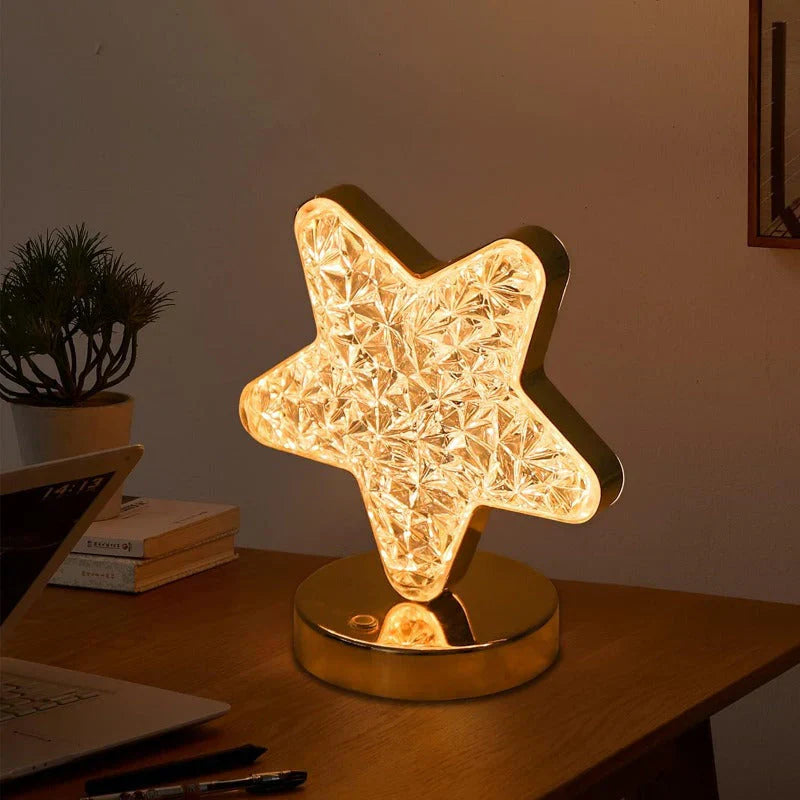 Celestia - Captivating Dimmable Crystal Table Lamp