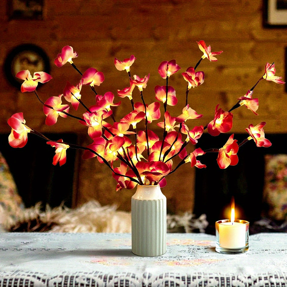 OrchidGlow – Luxury Phalaenopsis Orchid with LED lighting
