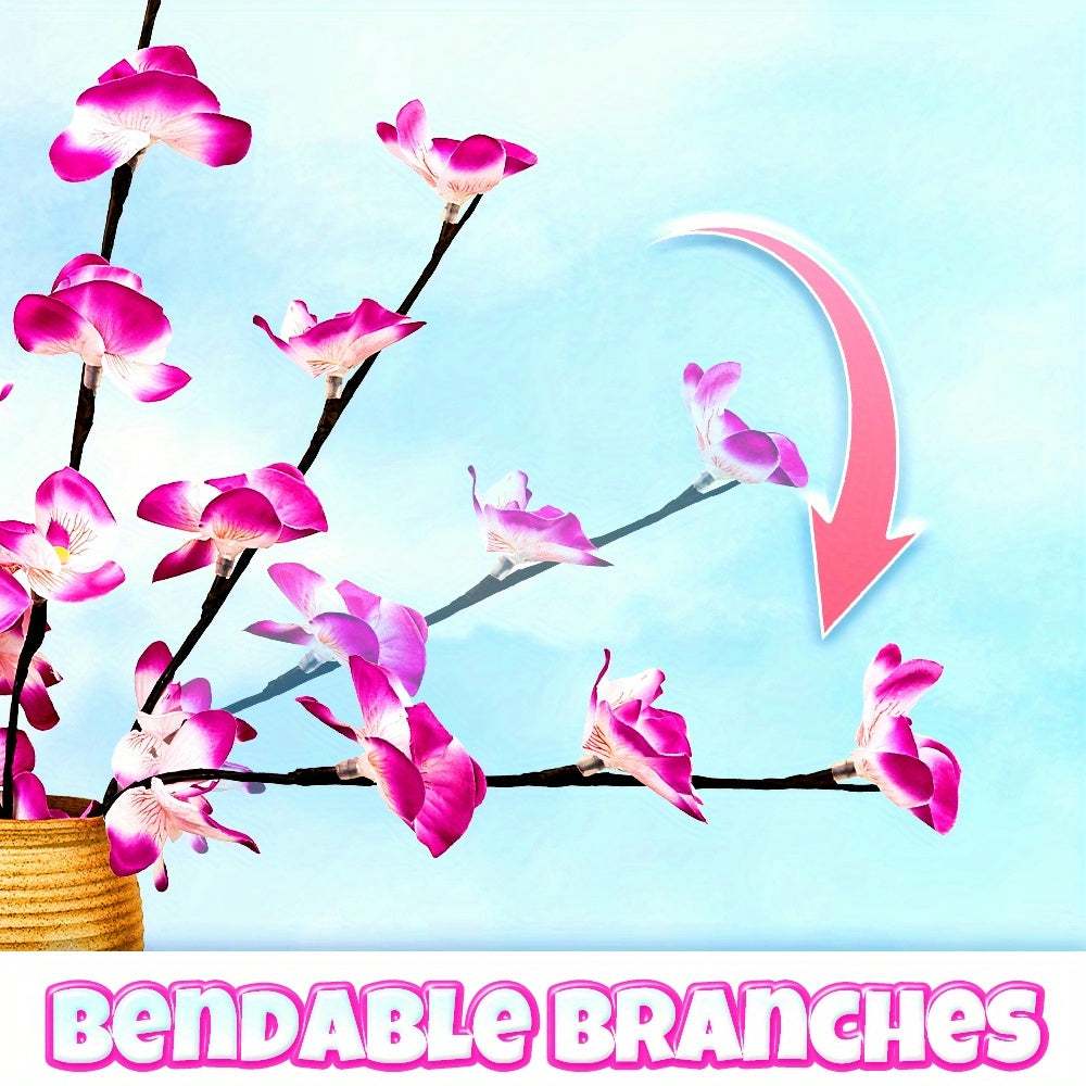 OrchidGlow – Luxury Phalaenopsis Orchid with LED lighting