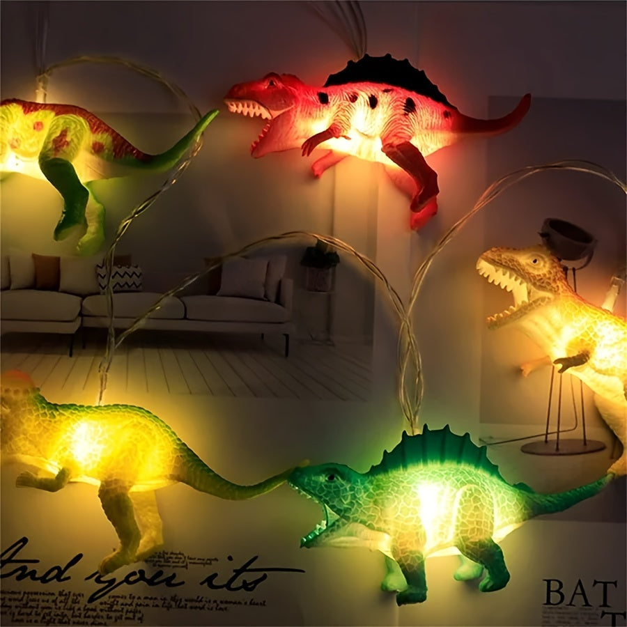 DinoGlow – LED Lighting Garland with Dinosaur Design