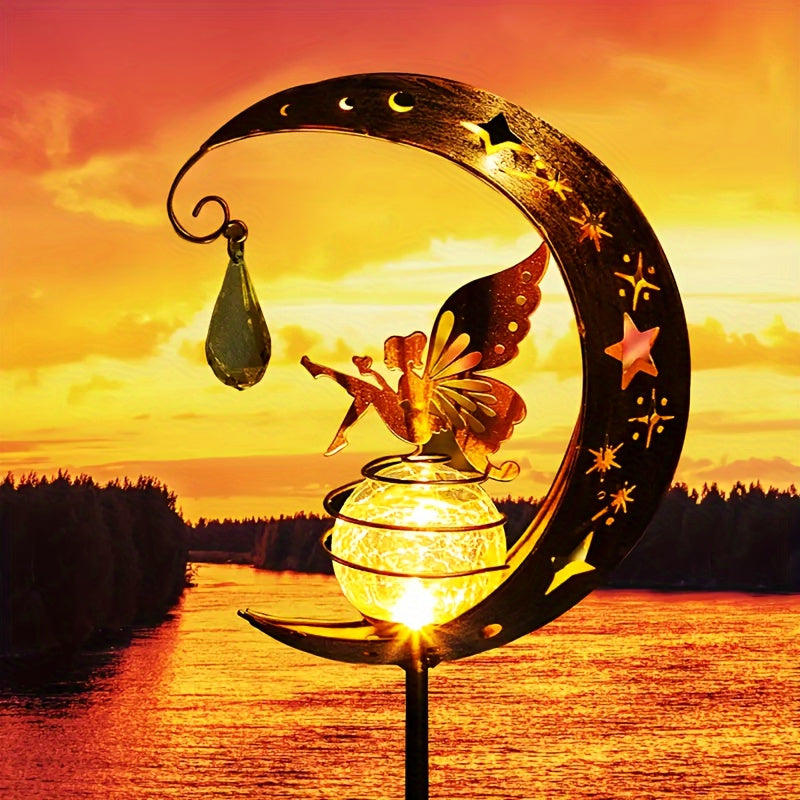 MoonGlow – Magical Garden Lamp with Sun & Moon