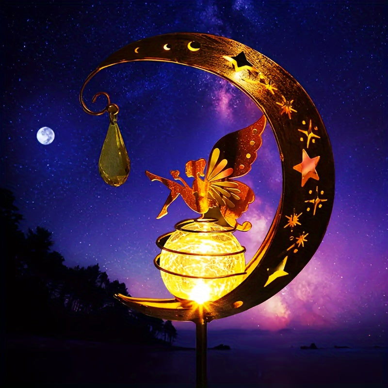 MoonGlow – Magical Garden Lamp with Sun & Moon