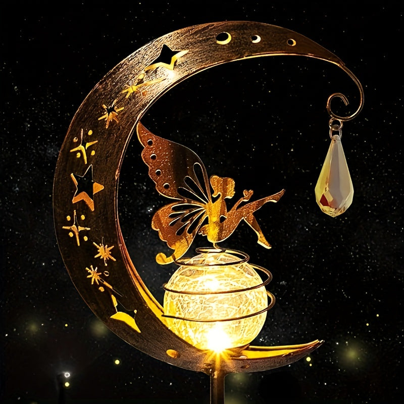 MoonGlow – Magical Garden Lamp with Sun & Moon