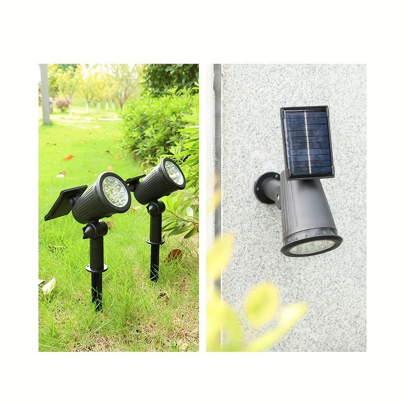 SolarLuxe Spotlight - Sustainable 9LED Garden Lighting