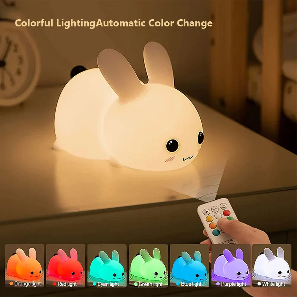 BunnyGlow – Cute LED Night Light for Kids