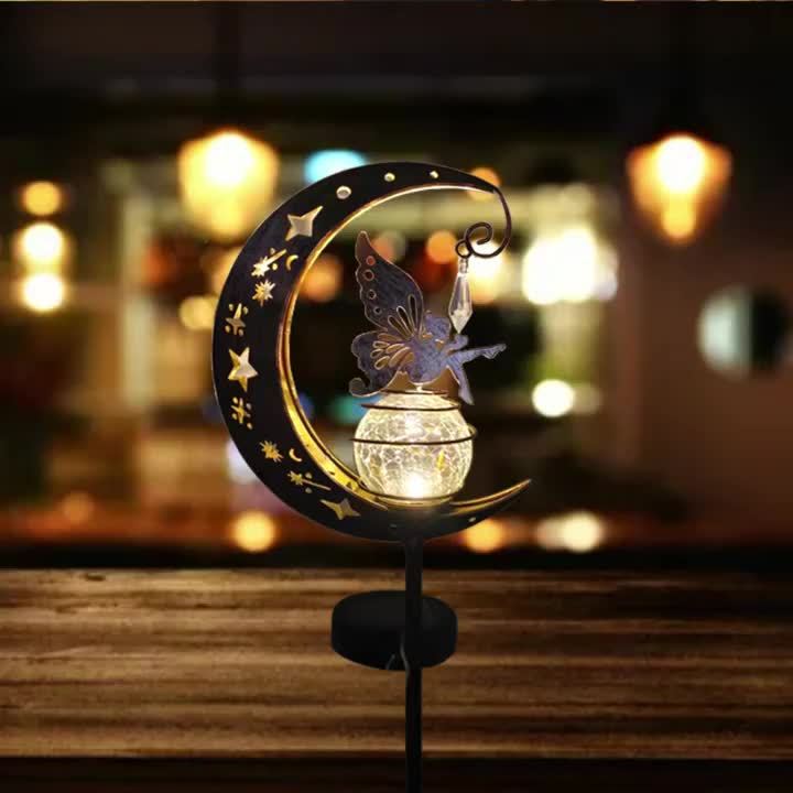 MoonGlow – Magical Garden Lamp with Sun & Moon