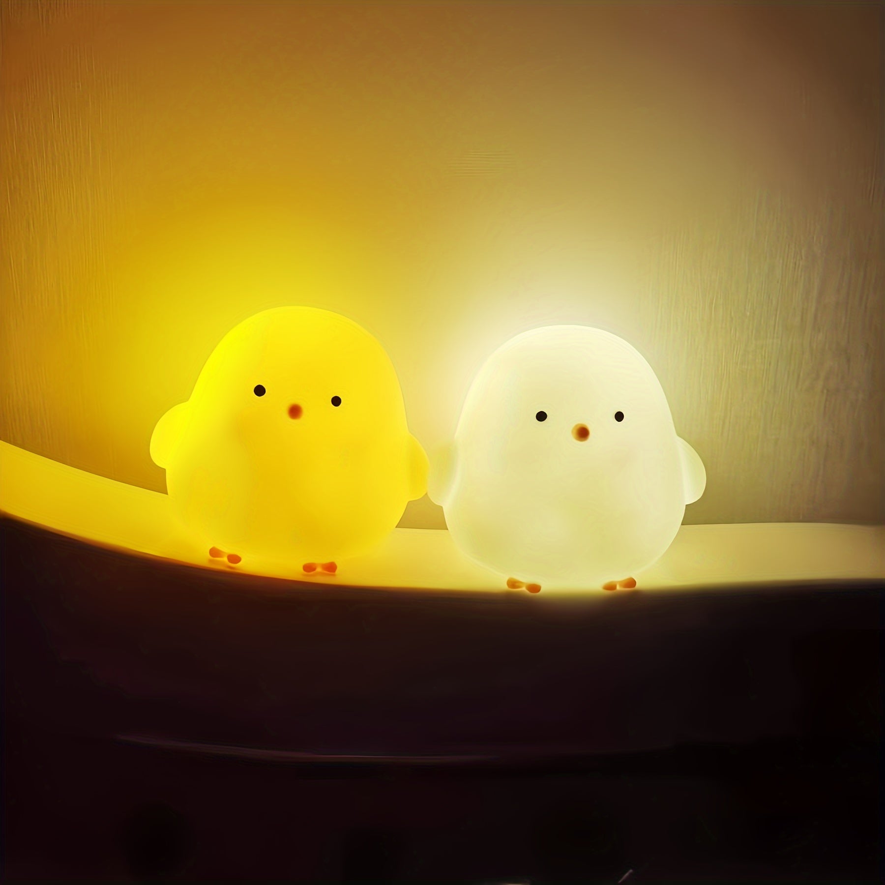 Glowing Chick - Elegant LED Table Lamp with Wellness Light