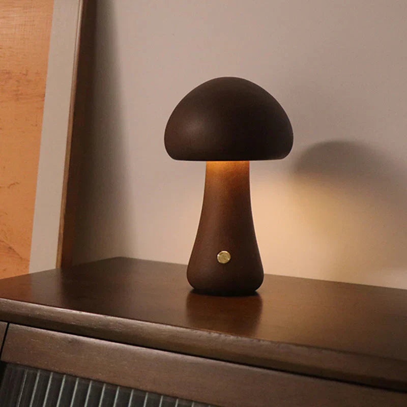 GlowShroom - Atmospheric Wooden LED Night Light